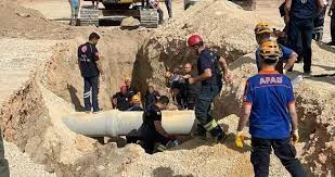 1 İşçi Göçük Altında Kalarak Hayatını Kaybetti