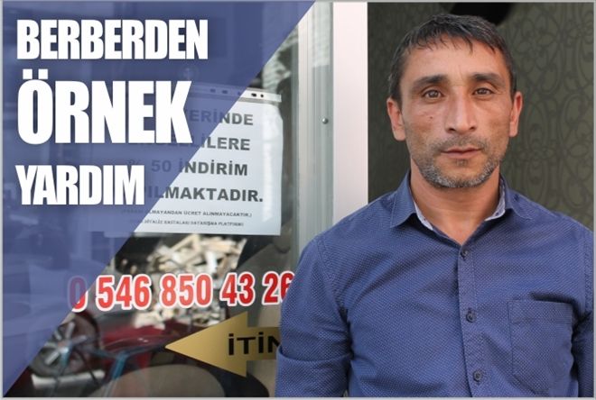 BERBERDEN ÖRNEK YARDIM