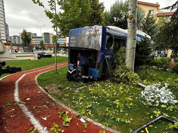 Başkentte Korkutan Kaza