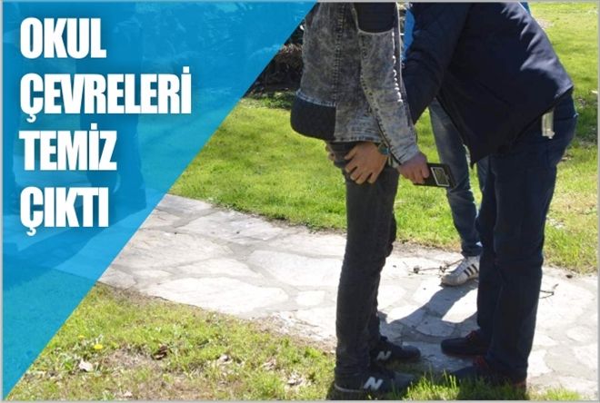 OKUL ÇEVRELERİ TEMİZ ÇIKTI
