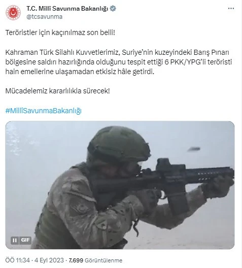 Saldırıya Hazırlanan Teröristler Etkisiz Hale Getirildi