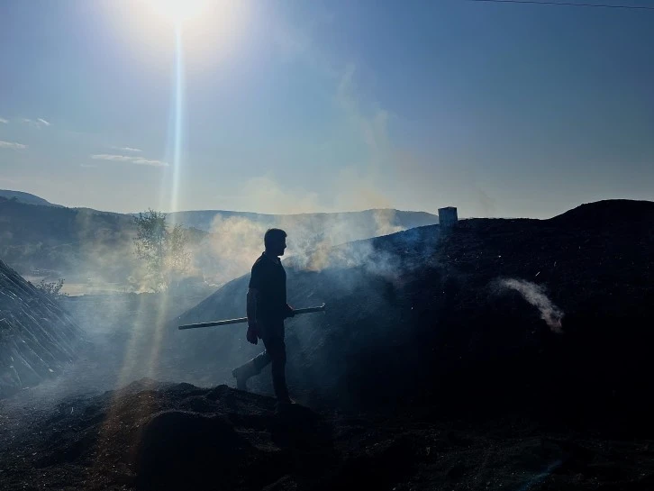 Odun Öbekleri Karşısında Kömür Nöbeti