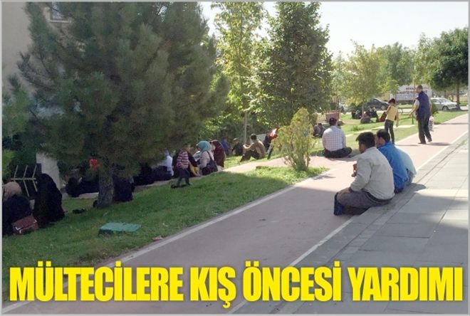 MÜLTECİLERE KIŞ ÖNCESİ YARDIMI