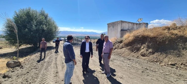 Kaymakam Korkmaz Çalışmaları Yerinde İnceledi