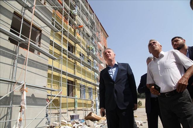 VALİ GÜL OKULLARI İNCELEDİ