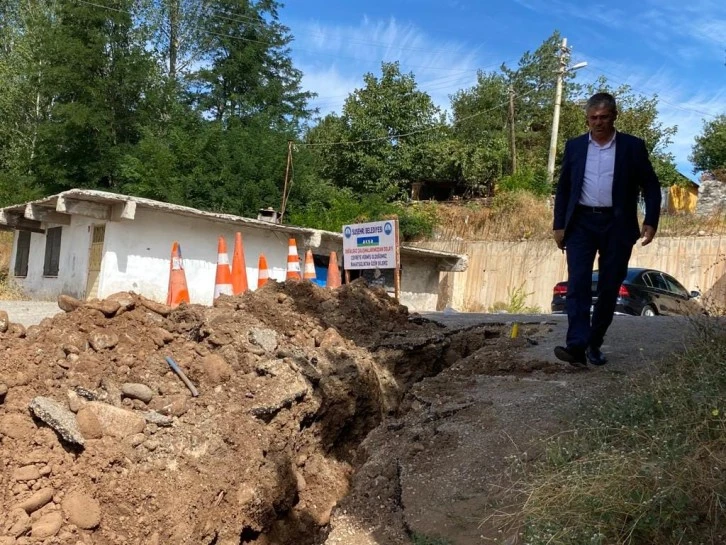Suşehri’nde Doğalgaz Çalışmaları Sürüyor