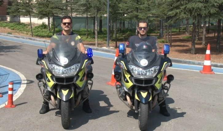Motosiklet Ambulanslar Hayat Kurtarıyor