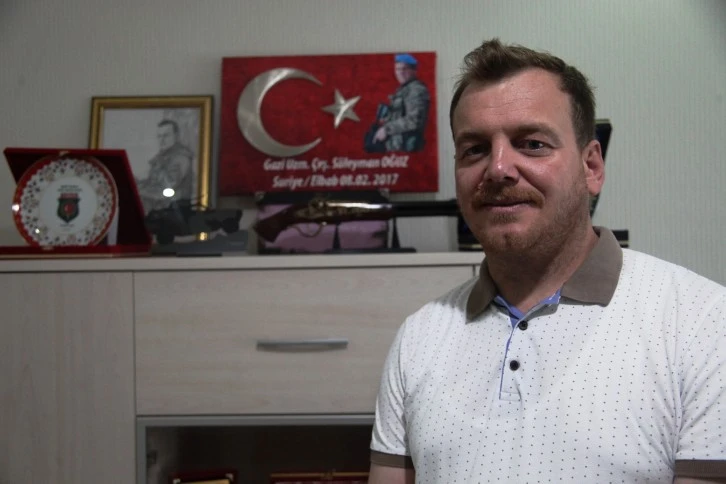 Fırat Kalkanı Gazisi Çocuklarının SAT Komandosu Olmasını İstiyor