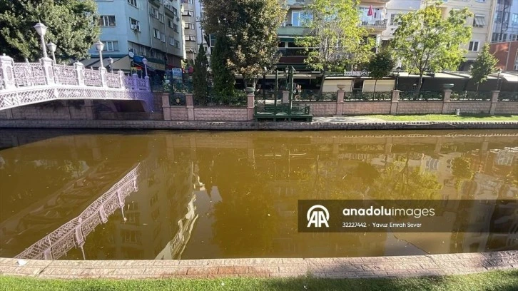 Porsuk  Çayının Rengi Değişti