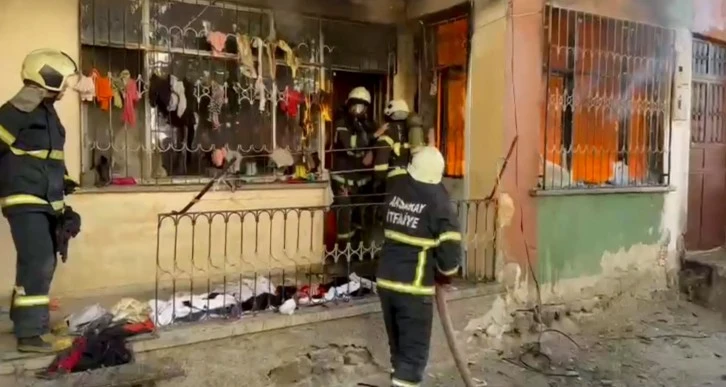 Alevlerden Dolaba Saklanan Kız Çocuğu Can Verdi