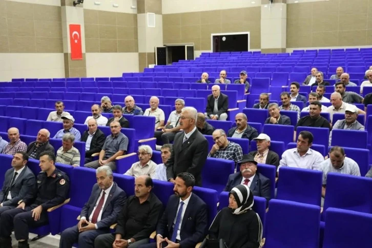 Kaymakam Öztürk Muhtarlarla Buluştu
