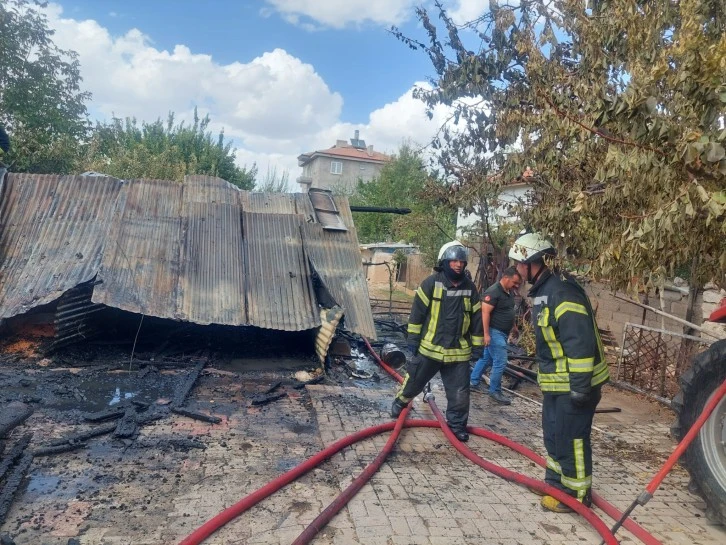 Müstakil Evde Korkutan Yangın