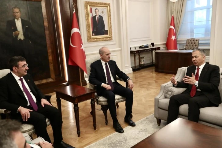 Kurtulmuş Yerlikaya İle Bir Araya Geldi
