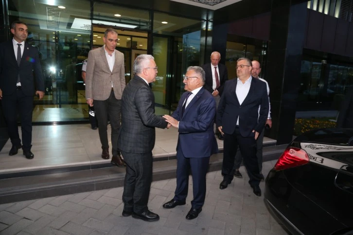 Vali Şimşek'ten, Büyükkılıç'a Ziyaret