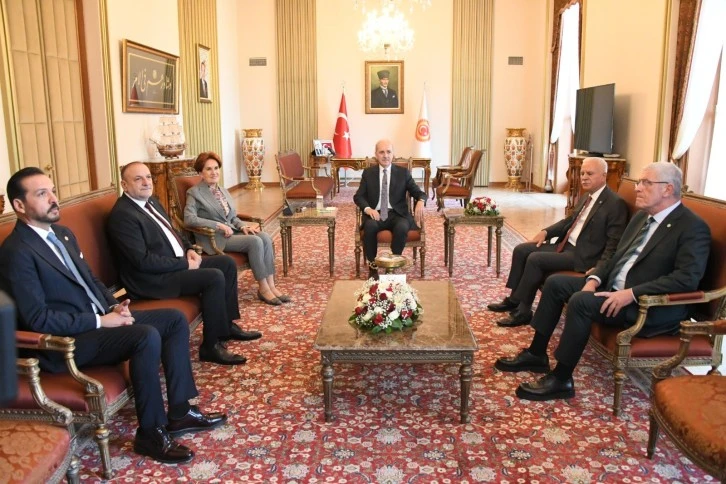 Kurtulmuş, Akşener İle Görüştü