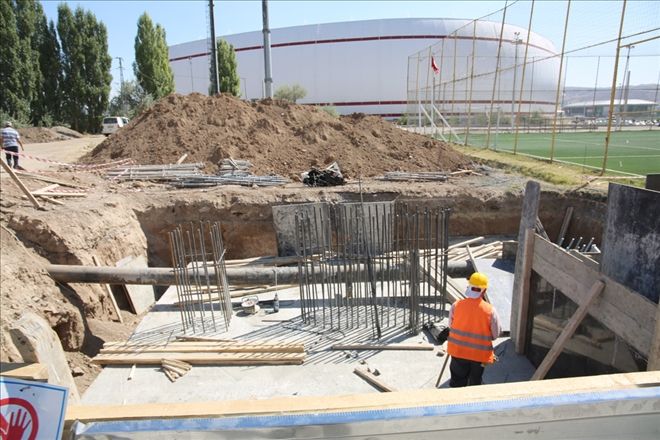 STADYUM BÖLGESİNE ÜST GEÇİT YAPILIYOR