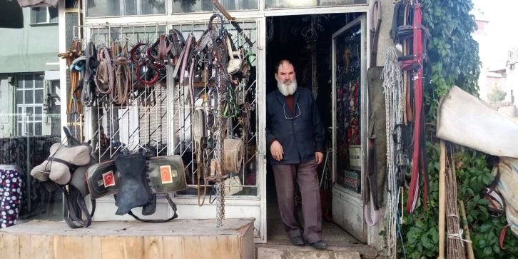 Yarım Asırdır Sivas'ta Saraçlık Yapıyor