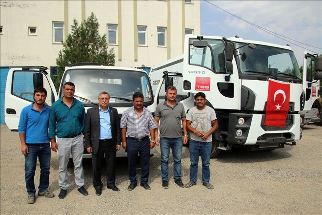 GÜRÇAYIR BELEDİYESİ´ne ARAÇ TAKVİYESİ