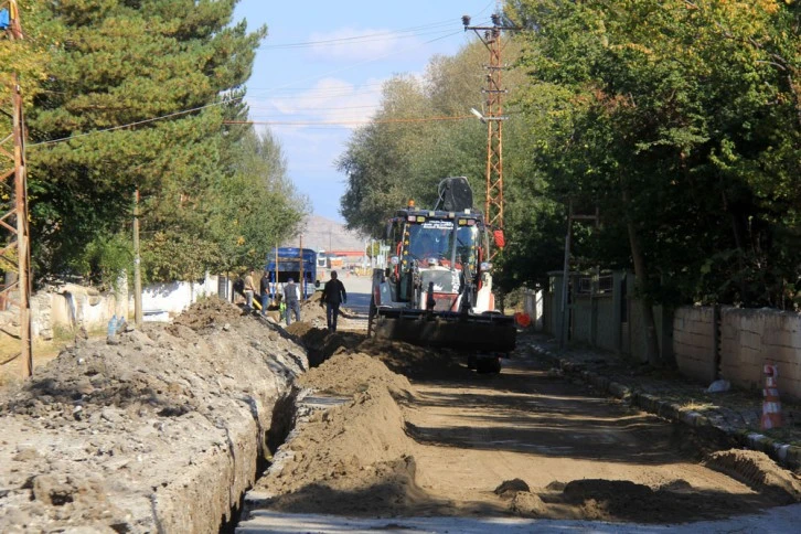 Sivas'ın O İlçesinde Doğal Gaz Çalışmaları Başladı