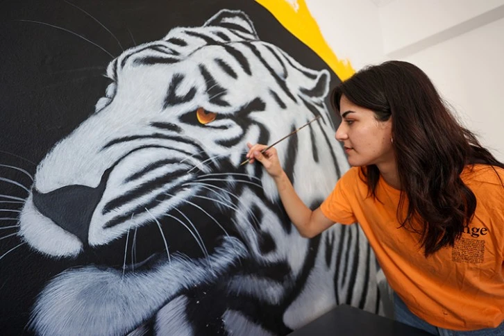 Grafiti ile Mekanları Renklendiriyor