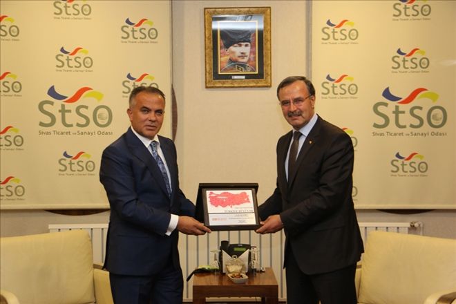 OSBÜK YÖNETİMİNDEN TSO´ya ZİYARET