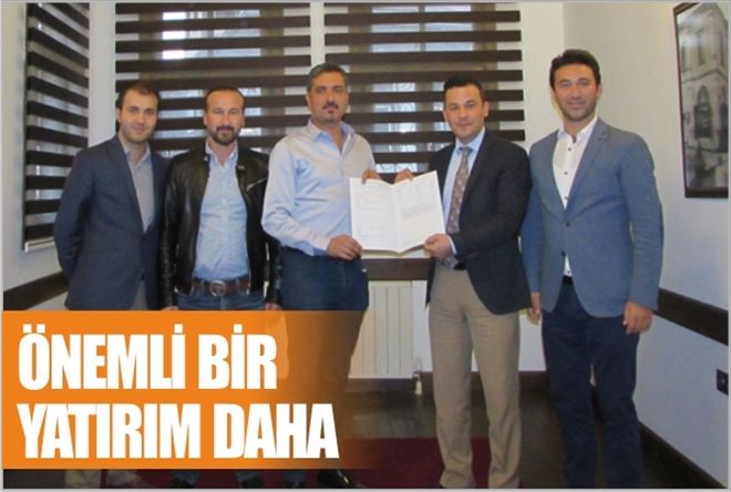 ÖNEMLİ BİR  YATIRIM DAHA
