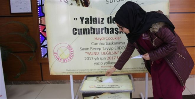 ERDOĞAN´A DESTEK MEKTUBU