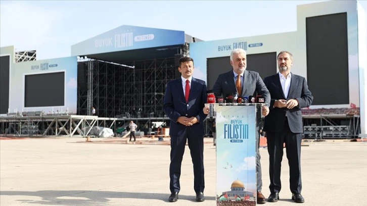 'Büyük Filistin Mitingi' İçin Son Hazırlıklar