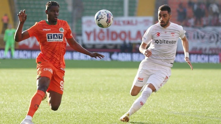 Sivasspor:0 Alanyaspor:0 - İlk yarı Sonucu
