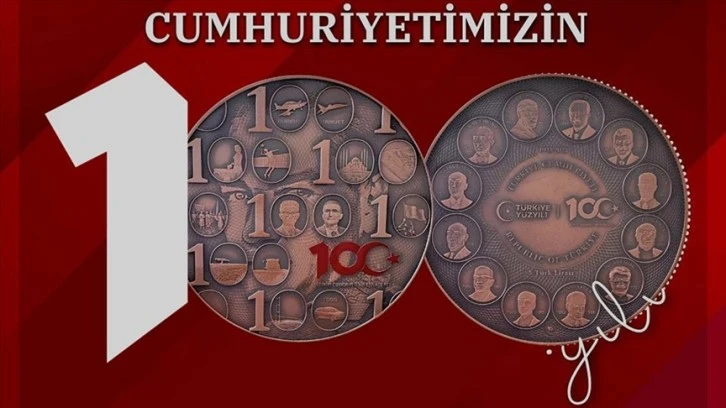 100. Yıla Özel Hatıra Parası Basıldı