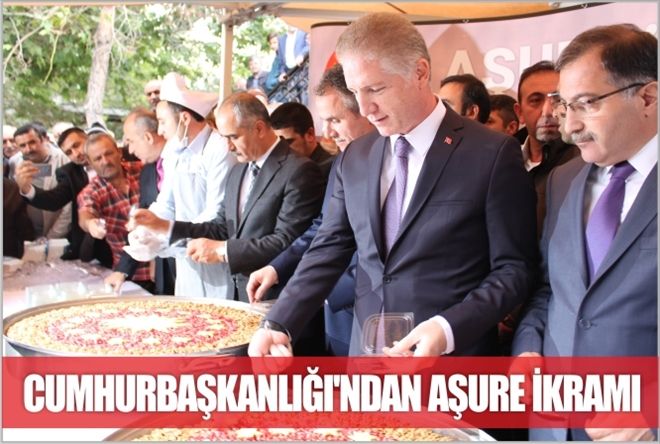 CUMHURBAŞKANLIĞI´NDAN  AŞURE İKRAMI