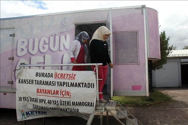 HAFİK´te KANSER TARAMASI