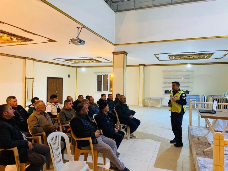 Köylülere Traktör Kazası Semineri