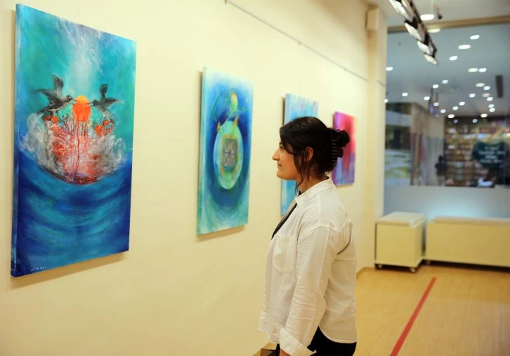 Sivaslı Ressam'dan Sergi