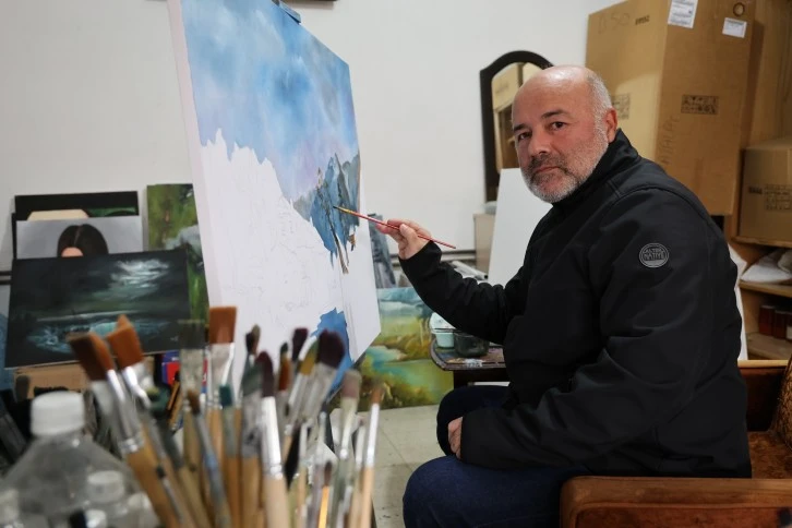 Emekliliğinde Ressam Oldu