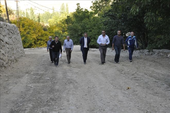 GÜRÜN´de PARKE TAŞI DÖŞEME ÇALIŞMALARI