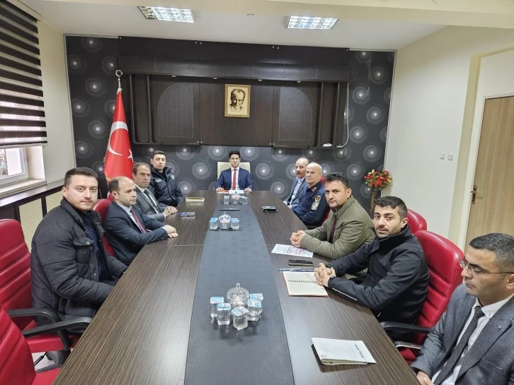 Akıncılar'da Kış Tedbirleri Görüşüldü