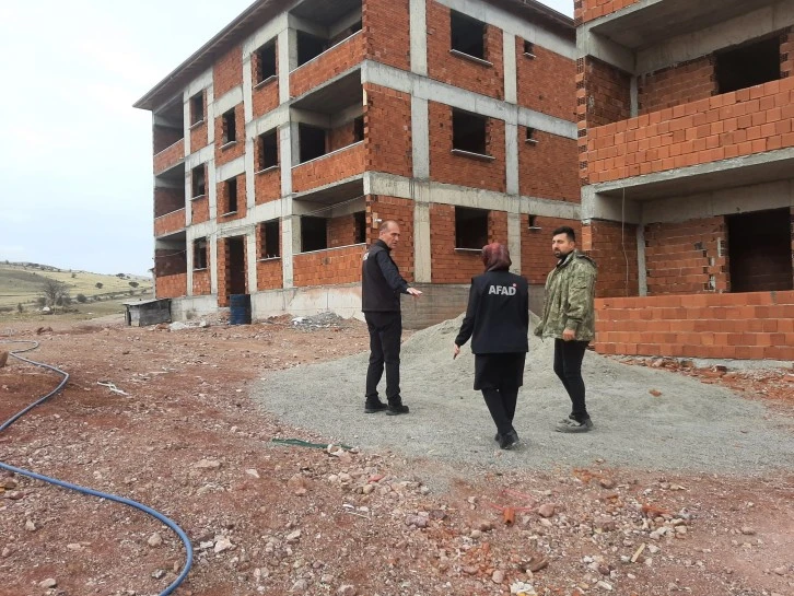 Sivas'ta Afet Konutları Yükseliyor