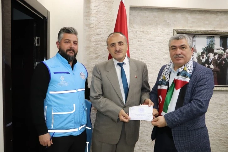 Filistin İçin Yardım Topladılar