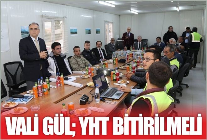 ?YHT BİTİRİLMELİ?