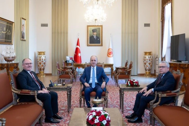 Şimşek ve Bilgin'den Meclis Başkanına Ziyaret