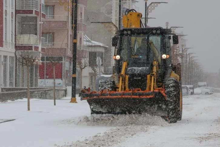 Sivas’ta Karla Mücadele Başladı