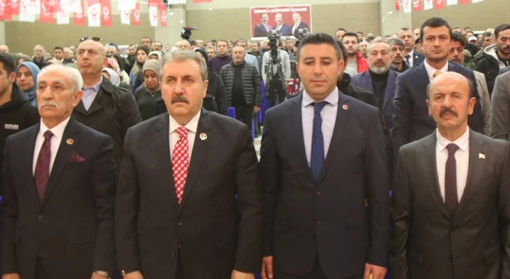 Destici Sivas'ta Konuştu