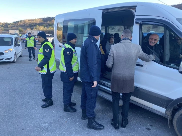 Kaymakam Sürücüleri Uyardı