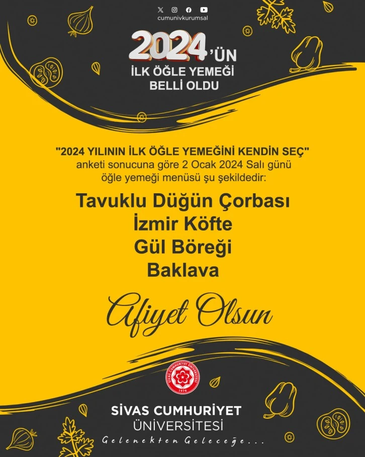 Öğrenciler Seçti, İlk Yemek Belli Oldu