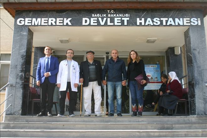 TÜM BİRİKİMİNİ TEDAVİ İÇİN GİTTİĞİ HASTANEYE BAĞIŞLADI