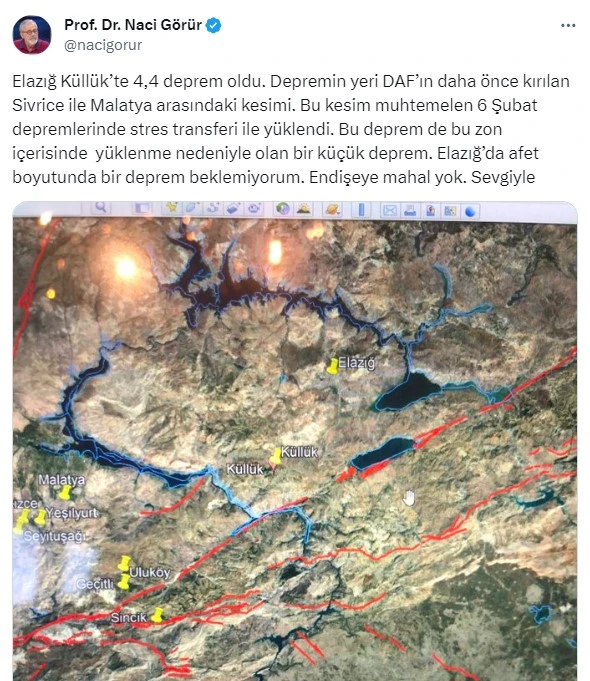Naci Görür Büyük Deprem Olmayacak İli Açıkladı! Endişeye Mahal Yok