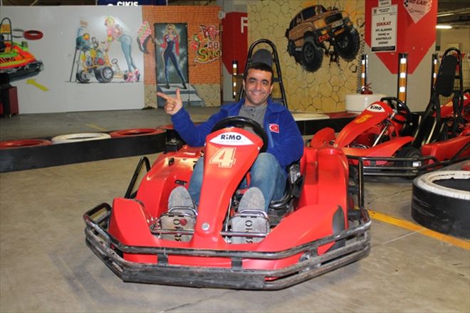 SİVAS´IN İLK KAPALI GO-KART´I AÇILDI