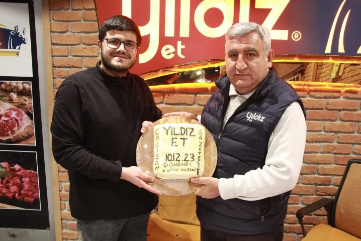 Gazetecilere Özel Antrikot Pasta!