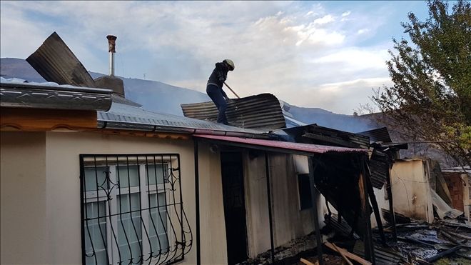 OT YANGINI EVE SIÇRADI